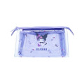 Japan Sanrio Clear Pen Pouch Case - Kuromi : Always In Style - 1