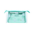 Japan Disney Clear Pen Pouch Case - Baymax : Turquoise - 1