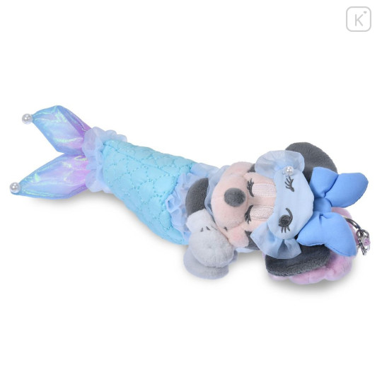 Japan Disney Store Plush Keychain - Minnie : Disney Pajama Style Mermaid - 2