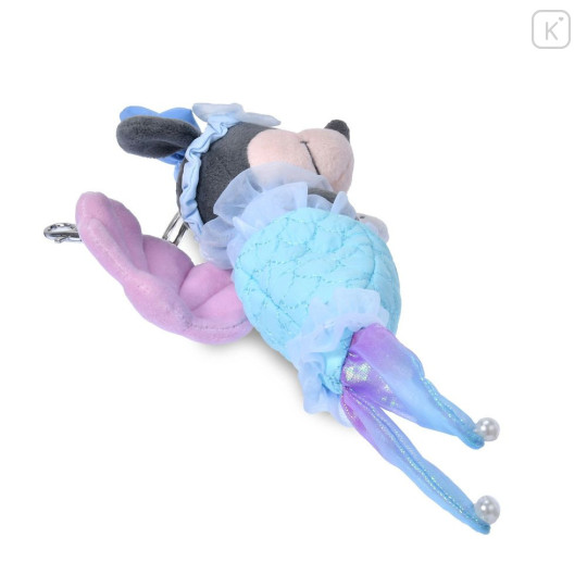 Japan Disney Store Plush Keychain - Minnie : Disney Pajama Style Mermaid - 6