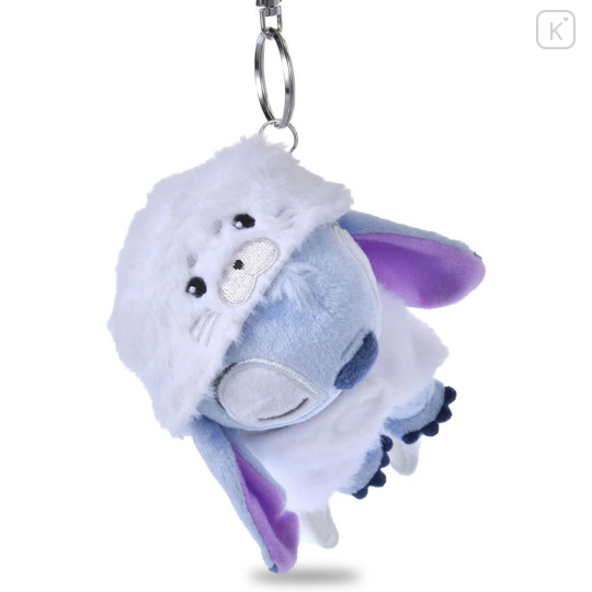 Japan Disney Store Plush Keychain - Stitch : Disney Pajama Style Sea Otter - 2