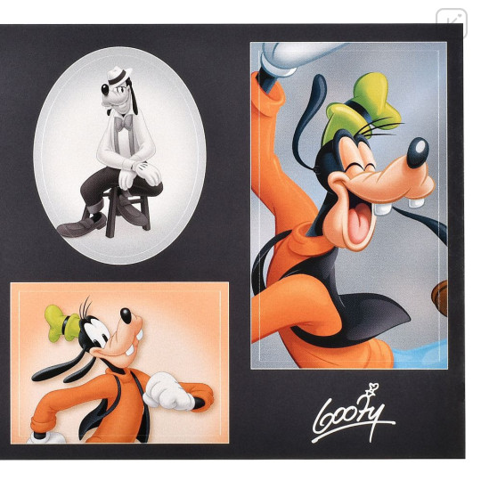 Japan Disney Store Photo Studio Style Sticker Collection - Goofy - 4