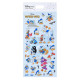 Japan Disney Store Clear Sticker Collection - Donald : Funny Life