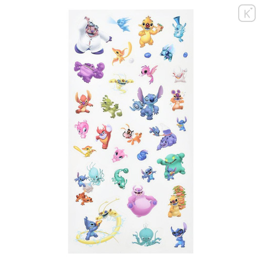 Japan Disney Store Clear Sticker Collection - Stitch : Characters - 2
