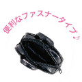 Japan Sanrio Miniature Keychain Bag Charm - Hello Kitty : Mini Boston Bag Black - 2