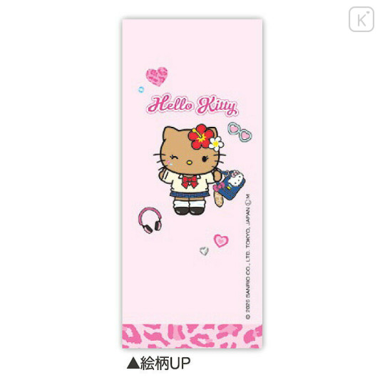 Japan Sanrio Ballpoint Pen - Hello Kitty : Tokimeki Heisei Kogal After School Girls Tan - 2