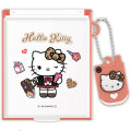 Japan Sanrio Folding Mirror - Hello Kitty : Tokimeki Heisei Kogal After School Girls - 1