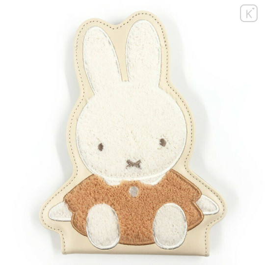Japan Miffy Folding Mirror Stand - Miffy : Fabric Light Orange - 3