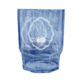 Japan Miffy Clear Acrylic Tumbler - Miffy : Navy White Flower - 1