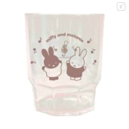 Japan Miffy Clear Acrylic Tumbler - Miffy : Friends - 1