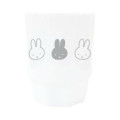 Japan Miffy Clear Acrylic Tumbler - Miffy : Face White - 1