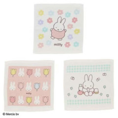 Japan Miffy Mini Towel Set - Miffy : Flower