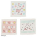 Japan Miffy Mini Towel Set - Miffy : Flower - 1