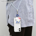 Japan Sanrio Multi Ring Plus with Carabiner - Cinnamoroll : Sitting - 5