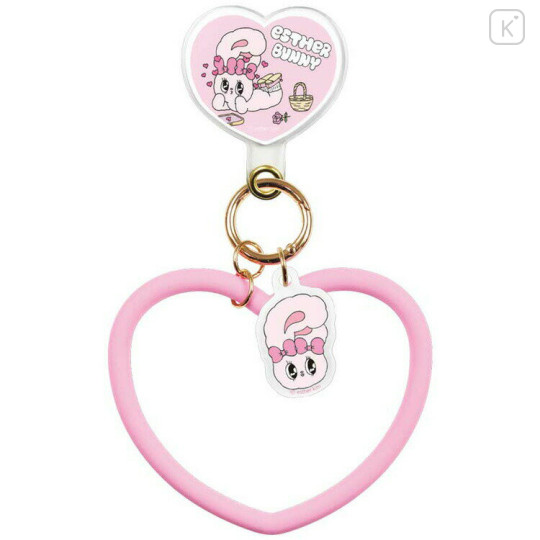 Japan Esther Bunny Multi Ring Plus with Silicone Bracelet - Pink - 1