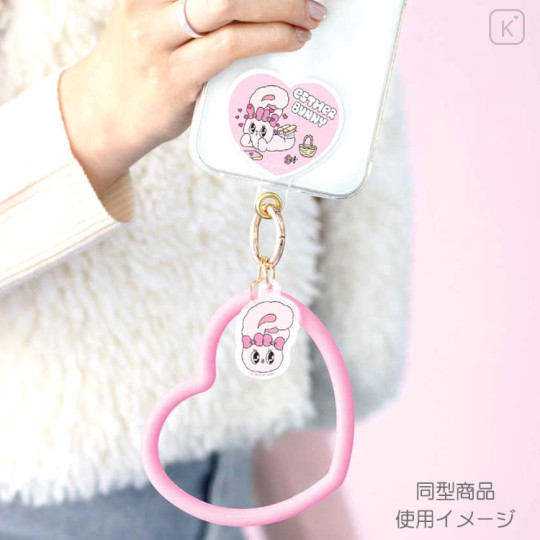 Japan Esther Bunny Multi Ring Plus with Silicone Bracelet - Light Pink - 2