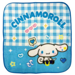 Japan Sanrio Mini Towel Handkerchief - Cinnamoroll : Tokimeki Heisei Kogal Y2K