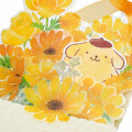 Japan Sanrio 3D Greeting Card - Pompompurin : Flower Basket For You - 3