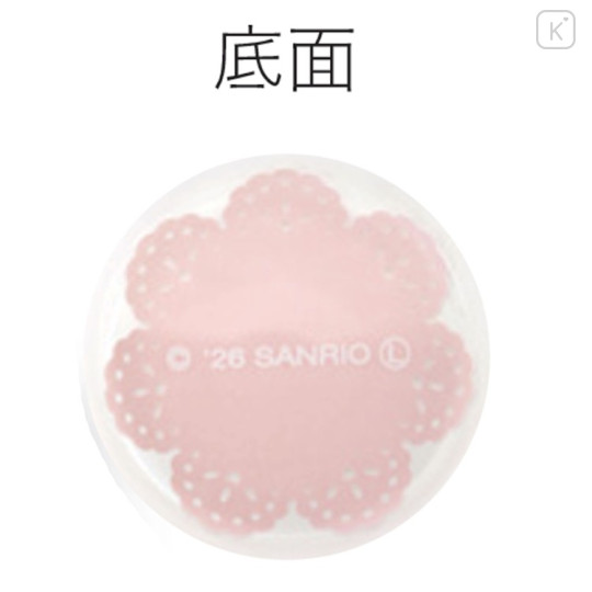 Japan Sanrio Swinging Glass Tumbler - Sweet Cakes Collection Pink - 3
