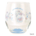 Japan Sanrio Swinging Glass Tumbler - Sweet Cakes Collection Blue - 2