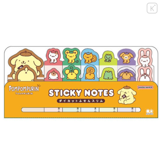 Japan Sanrio Index Sticky Notes - Pompompurin : Friends Orange - 1