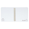 Japan Sanrio Square Ring Notebook - Pompompurin : Orange - 2