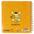 Japan Sanrio Square Ring Notebook - Pompompurin : Orange - 4