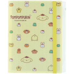 Japan Sanrio 5+1 Pockets A4 Index File Holder - Pompompurin : Friends Yellow