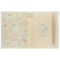 Japan Sanrio 5+1 Pockets A4 Index File Holder - Pompompurin : Friends Orange - 4