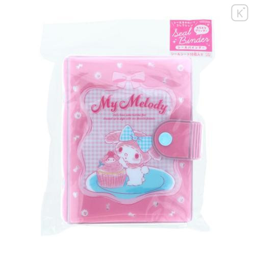 Japan Sanrio 6 Hole Sticker Binder - My Melody : Cupcake Pink - 4