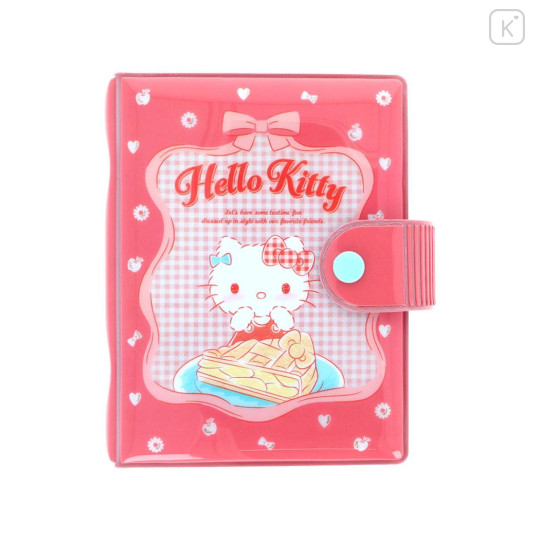 Japan Sanrio 6 Hole Sticker Binder - Cinnamoroll : Ribbon Apple Pie Red - 1