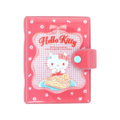 Japan Sanrio 6 Hole Sticker Binder - Cinnamoroll : Ribbon Apple Pie Red