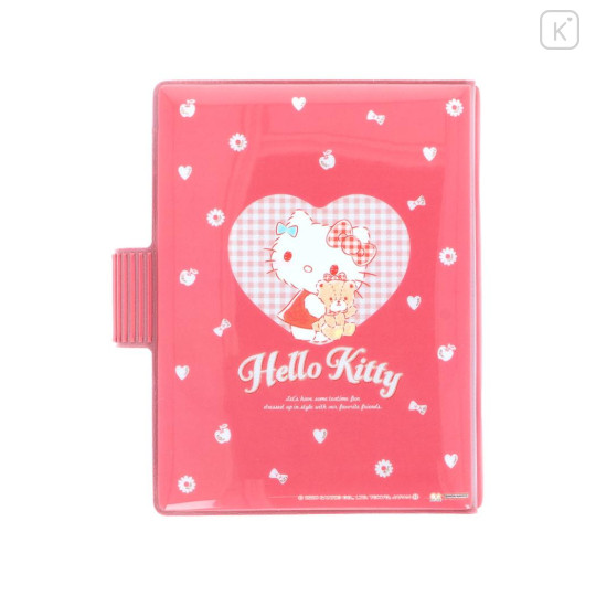 Japan Sanrio 6 Hole Sticker Binder - Cinnamoroll : Ribbon Apple Pie Red - 2
