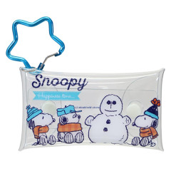 Japan Peanuts Clear Multi Case (S) - Olaf & Snoopy : Brothers Winter