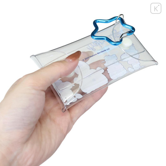 Japan Peanuts Clear Multi Case (S) - Olaf & Snoopy : Brothers Winter - 2