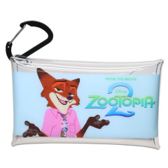 Japan Disney Clear Multi Case (S) - Zootopia 2 Nick Relax
