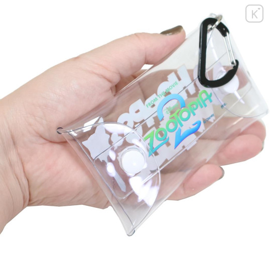 Japan Disney Clear Multi Case (S) - Zootopia : Nick & Judy Name - 2