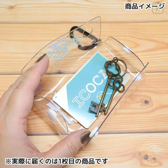 Japan Disney Clear Multi Case (S) - Zootopia : Nick & Judy Name - 3