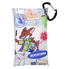 Japan Disney Clear Multi Case (S) - Zootopia : Nick & Judy Travel