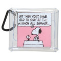 Japan Peanuts Clear Multi Case (SS) - Snoopy & Woodstock : Summer Mission - 1