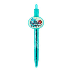 Japan Sanrio Mascot Ballpoint Pen - Hangyodon : Tea with Friend