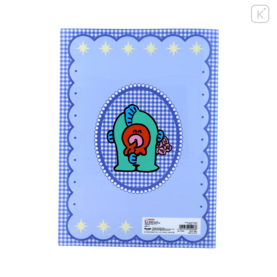 Japan Sanrio 5 Pockets A4 Clear File - Hangyodon : Rose - 2