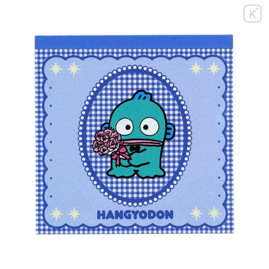 Japan Sanrio Square Memo - Hangyodon : Rose - 1