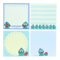 Japan Sanrio Square Memo - Hangyodon : Rose - 3