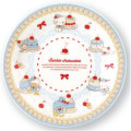 Japan Sanrio Porcelain Plate 16.5cm - Sweet Cakes Collection Blue - 1