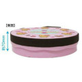 Japan Sanrio Telescopic Stool Folding Chair - Hello Kitty : Tan Pink - 3