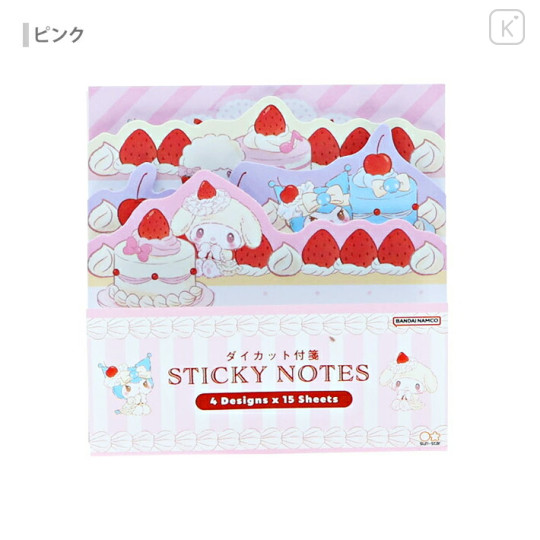 Japan Sanrio Die-cut Block Sticky Notes - Kuromi & My Melody : Sweet Cakes Collection - 1
