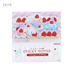 Japan Sanrio Die-cut Block Sticky Notes - Kuromi & My Melody : Sweet Cakes Collection