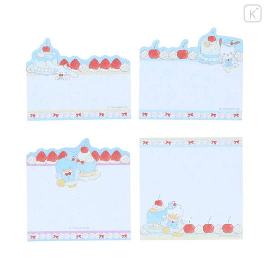 Japan Sanrio Die-cut Block Sticky Notes - Cinnamoroll & Pochacco : Sweet Cakes Collection - 3