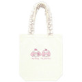 Japan Sanrio Tote Bag - My Melody & My Sweet Piano : Dolly Mix Petit Ruffled - 1
